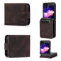 For Samsung Galaxy Z Flip6 / Flip7 FE AZNS Dream II Skin Feel PU+TPU Horizontal Flip PU Phone Case(Coffee)