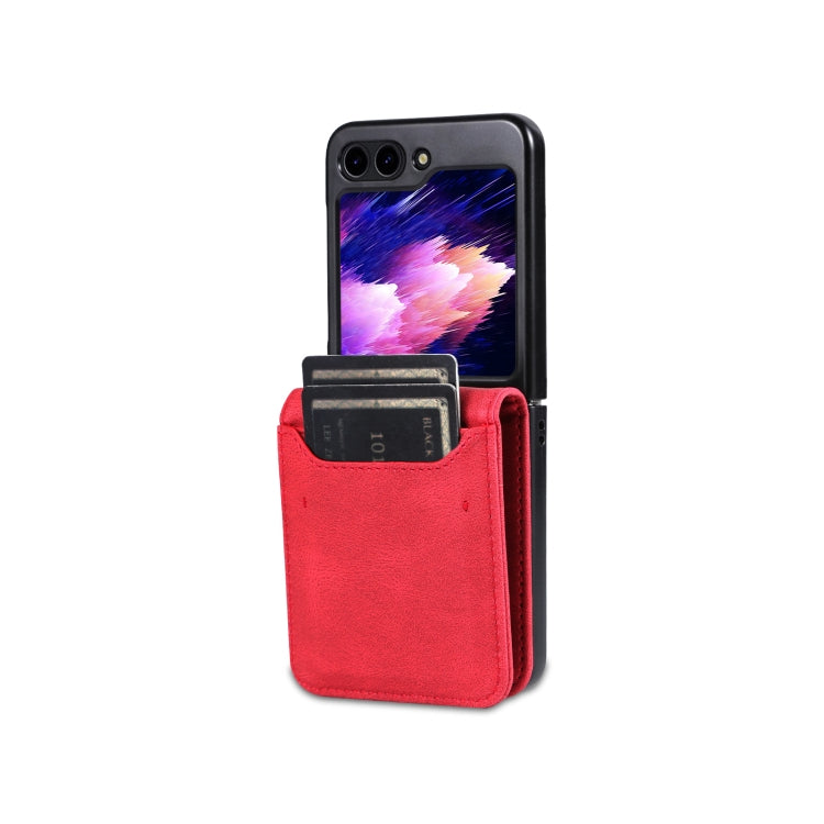 For Samsung Galaxy Z Flip6 / Flip7 FE AZNS Dream II Skin Feel PU+TPU Horizontal Flip PU Phone Case(Red)