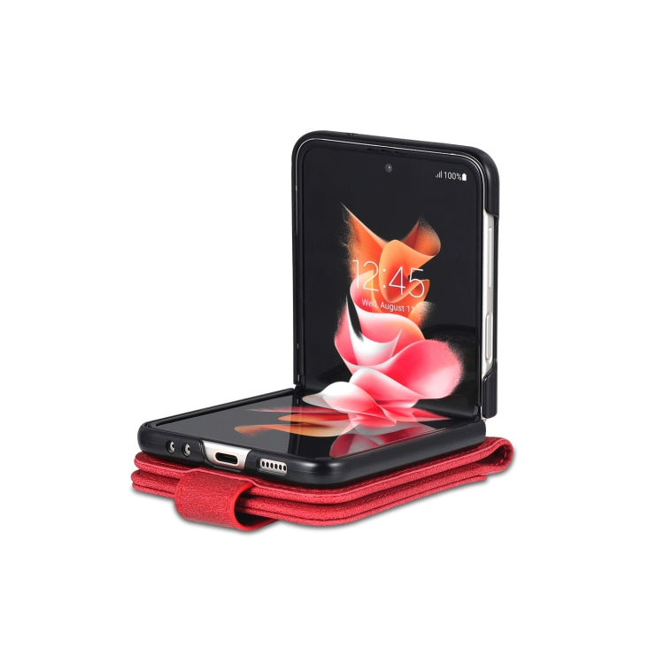 For Samsung Galaxy Z Flip6 / Flip7 FE AZNS Dream II Skin Feel PU+TPU Horizontal Flip PU Phone Case(Red)