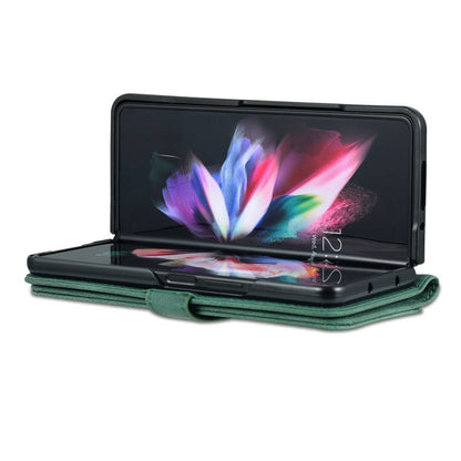 For Samsung Galaxy Z Fold6 5G AZNS Dream II Skin Feel PU+TPU Horizontal Flip PU Phone Case(Green)