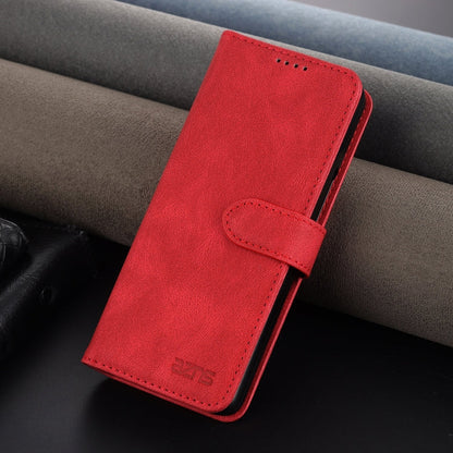 For Samsung Galaxy Z Fold6 5G AZNS Dream II Skin Feel PU+TPU Horizontal Flip PU Phone Case(Red)