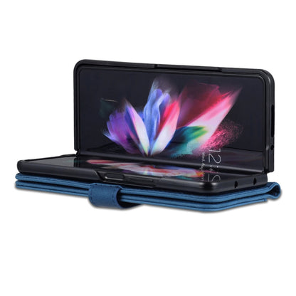 For Samsung Galaxy Z Fold6 5G AZNS Dream II Skin Feel PU+TPU Horizontal Flip PU Phone Case(Blue)