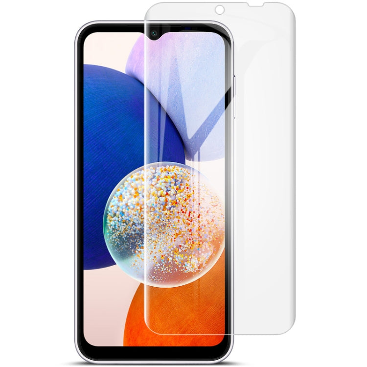Pour Samsung Galaxy A14 4G / 5G 2 en 1 imak Protecteur d'écran avant incurvé en hydrogel