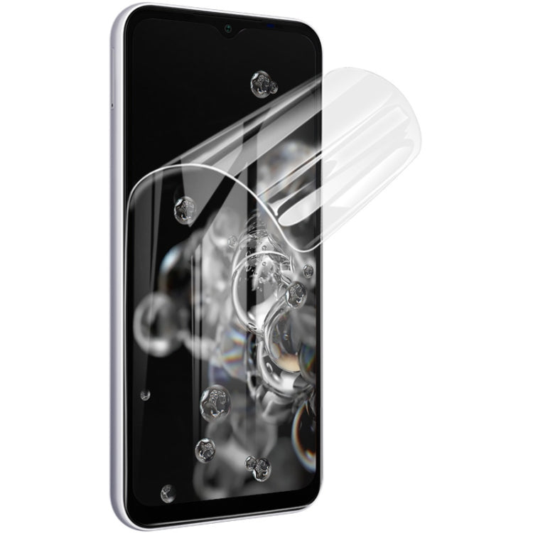 Pour Samsung Galaxy A14 4G / 5G 2 en 1 imak Protecteur d'écran avant incurvé en hydrogel
