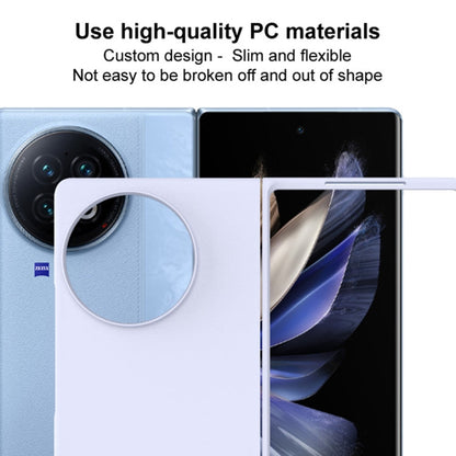 Pour vivo X Fold2 Coque PC colorée IMAK JS-2 Series (Noir)