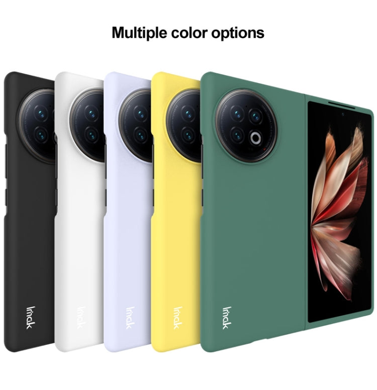 Pour vivo X Fold2 Coque PC colorée IMAK JS-2 Series (Noir)