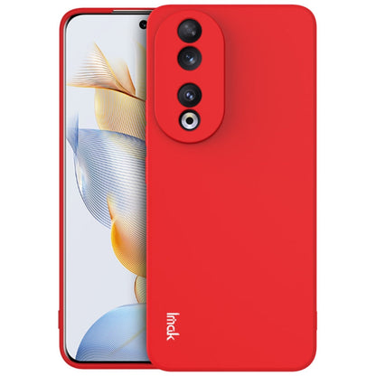 Pour Honor 90 5G Étui de Téléphone en TPU à Bord Droit imak Série UC-4 (Rouge)