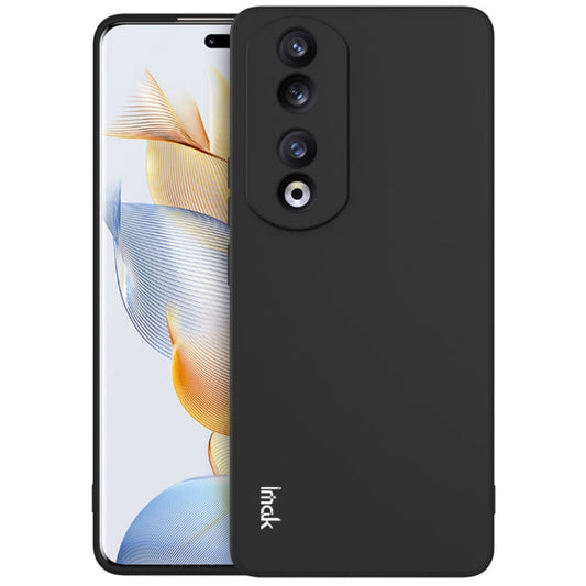 For Honor 90 Pro 5G imak UC-4 Series Straight Edge TPU Phone Case(Black)
