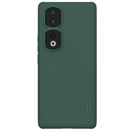 For Honor 90 Pro NILLKIN Frosted Shield Pro PC + TPU Phone Case(Green)