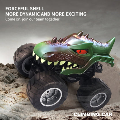 JJR/C Q148 2.4G Dinosaur Climbing Remote Control Car Monster Truck(Green)