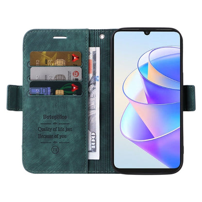 For Honor X7a / Play7T BETOPNICE Dual-side Buckle Leather Phone Case(Green)