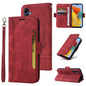 For Samsung Galaxy M14 5G / F14 5G / 4G BETOPNICE Dual-side Buckle Leather Phone Case(Red)
