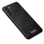For Samsung Galaxy S24 5G SULADA Shockproof TPU Hybrid Handmade Leather Phone Case(Black)