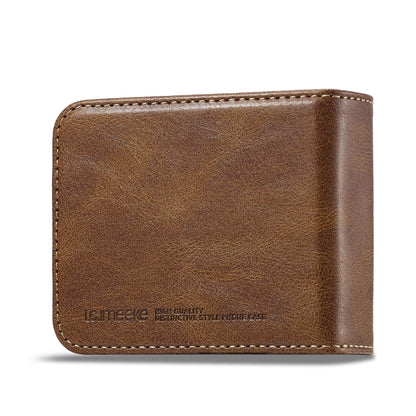For Samsung Galaxy Z Flip6 / Flip7 FE LC.IMEEKE RFID Anti-theft Leather Phone Case(Brown)