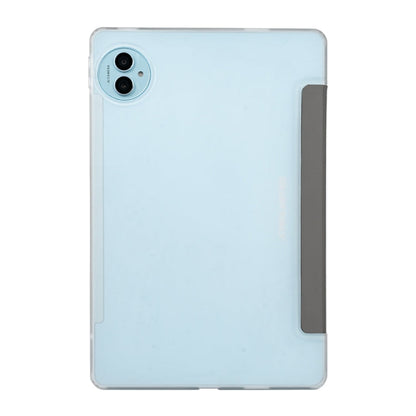 For Teclast P50 3-Fold Holder Folio Leather Tablet Smart Case(Grey)