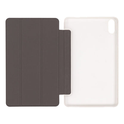 For Teclast P85T 3-Fold Holder Folio Leather Tablet Smart Case(Grey)