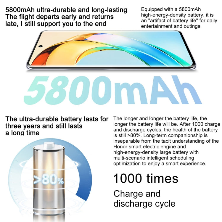 Honor X50 5G, 108MP Camera, 6.78 inch MagicOS 7.1.1 Snapdragon 6 Gen1 Octa Core up to 2.2GHz, Network: 5G, OTG, Not Support Google Play, Memory:8GB+256GB(Orange)