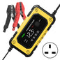 Chargeur de batterie intelligent FOXSUR FBC1206E 6A 12V pour voiture / moto (prise UK)