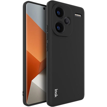 For Xiaomi Redmi Note 13 Pro+ 5G IMAK UC-3 Series Shockproof Frosted TPU Protective Phone Case(Black)