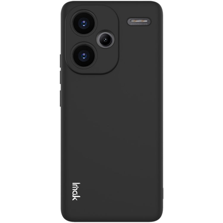 For Xiaomi Redmi Note 13 Pro+ 5G IMAK UC-3 Series Shockproof Frosted TPU Protective Phone Case(Black)