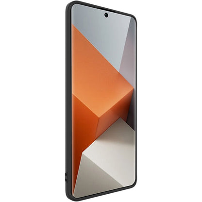 For Xiaomi Redmi Note 13 Pro+ 5G IMAK UC-3 Series Shockproof Frosted TPU Protective Phone Case(Black)