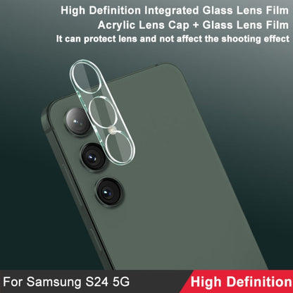 Pour Samsung Galaxy S24 5G imak Film de lentille en verre intégré haute définition