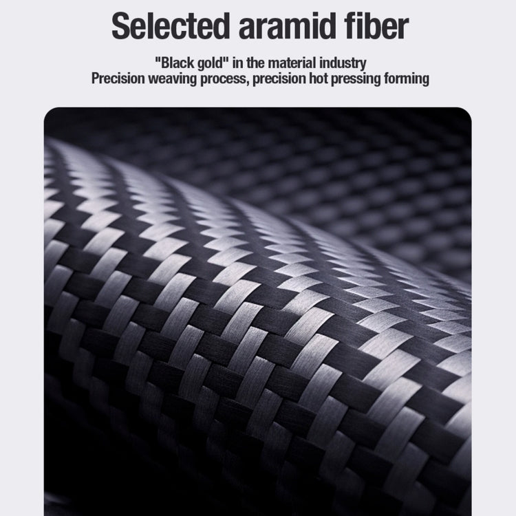 For iPhone 15 Pro NILLKIN Aramid Fiber MagSafe Magnetic Phone Case(Black)