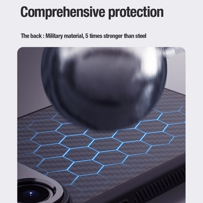 For iPhone 15 Pro NILLKIN Aramid Fiber MagSafe Magnetic Phone Case(Black)