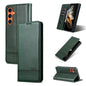 For Samsung Galaxy C55/M55 AZNS Magnetic Calf Texture Flip Leather Phone Case(Dark Green)
