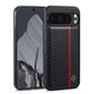 For Google Pixel 9 Pro XL LC.IMEEKE 3 in 1 Carbon Fiber Texture Shockproof Phone Case(Black)