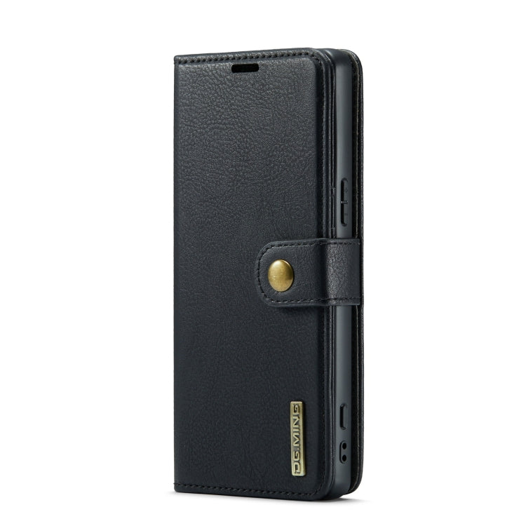 For Sony Xperia 1 VI DG.MING Crazy Horse Texture Detachable Magnetic Leather Phone Case(Black)