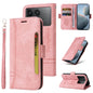 Pour Xiaomi Redmi K70 / K70 Pro 5G BETOPNICE Étui de Téléphone en Cuir à Double Boucle (Rose)