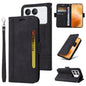 For Xiaomi Poco X6 Pro / Redmi K70E 5G BETOPNICE Dual-side Buckle Leather Phone Case(Black)