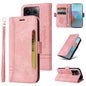 Pour Xiaomi Poco X6 5G / Redmi Note 13 Pro 5G Global BETOPNICE Étui de téléphone en cuir avec boucle double face (rose)