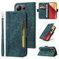 For Xiaomi Poco M6 Pro 4G/Redmi Note13 Pro 4G Global BETOPNICE Dual-side Buckle Leather Phone Case(Green)