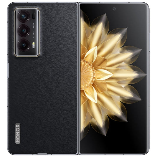 Honor Magic V2 5G, 16GB+256GB, 7.92 inch + 6.43 inch MagicOS 7.2 Snapdragon 8 Gen2  Octa Core up to 3.36GHz, Network: 5G, OTG, Not Support Google Play(Black)