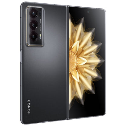 Honor Magic V2 5G, 16GB+512GB, 7.92 inch + 6.43 inch MagicOS 7.2 Snapdragon 8 Gen2  Octa Core up to 3.36GHz, Network: 5G, OTG, Not Support Google Play(Silk Black)