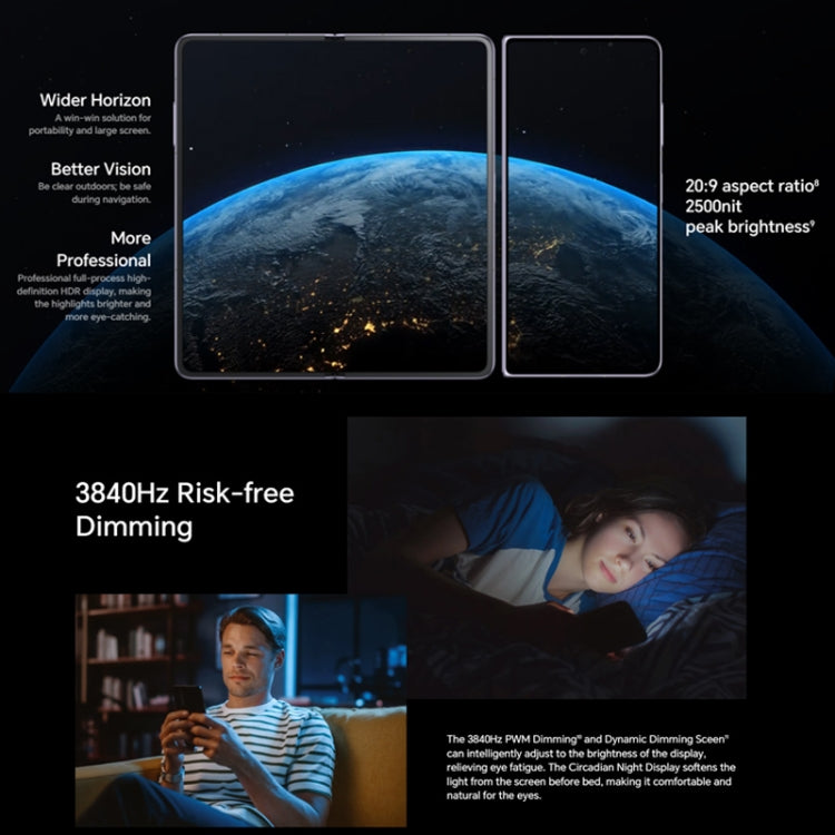 Honor Magic V2 5G, 16GB+256GB, 7.92 inch + 6.43 inch MagicOS 7.2 Snapdragon 8 Gen2  Octa Core up to 3.36GHz, Network: 5G, OTG, Not Support Google Play(Gold)