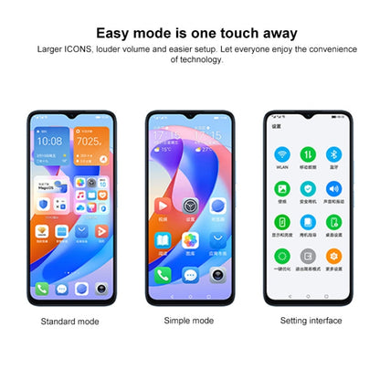 Honor Play 40C 5G, 6GB+128GB, 6.56 pouces MagicOS 7.1 Snapdragon 480 Plus Octa Core jusqu'à 2.2GHz, Réseau : 5G, Ne prend pas en charge Google Play (Noir Nuit Magique)
