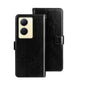 Pour étui de téléphone en cuir vivo V29 Lite 5G idewei Crazy Horse Texture (noir)