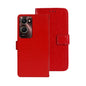 For vivo Y28s 5G idewei Crazy Horse Texture Leather Phone Case(Red)