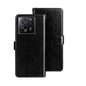 Pour Xiaomi 13T / 13T Pro Étui de téléphone en cuir idewei Texture Crazy Horse (Noir)
