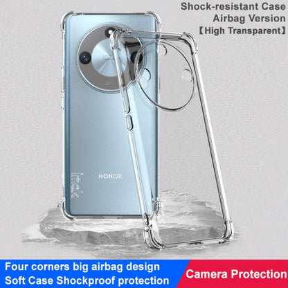 For Honor X50 5G imak Shockproof Airbag TPU Phone Case(Transparent)