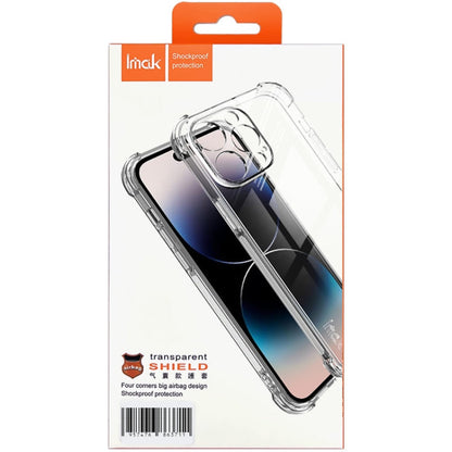 For Honor X50 5G imak Shockproof Airbag TPU Phone Case(Transparent)
