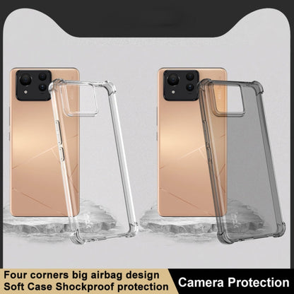 For Asus Zenfone 11 Ultra 5G imak Shockproof Airbag TPU Phone Case(Transparent)