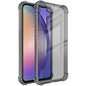 Pour Samsung Galaxy A55 5G Coque de Téléphone TPU Antichoc Airbag imak (Noir Transparent)