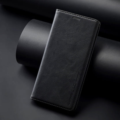 For Samsung Galaxy S24+ LC.IMEEKE RFID Anti-theft Leather Phone Case(Black)