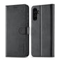 For Samsung Galaxy A55 5G LC.IMEEKE Calf Texture Leather Phone Case(Black)