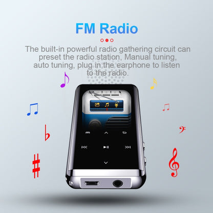 JNN M13 1.8 Inch LCD Screen Touch HiFi MP3 Player, Memory:16GB(With Bluetooth)