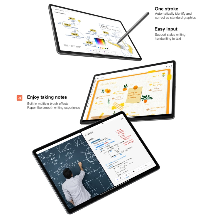 Tablette WiFi Lenovo Pad Pro 12,7 pouces, 8 Go+256 Go, Android 13, Qualcomm Snapdragon 870 Octa Core, prise en charge de l'identification faciale (Gris Foncé)
